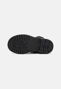 Friboo LEATHER - Stivaletti stringati - black