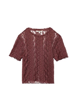 Camiseta estampada - brown