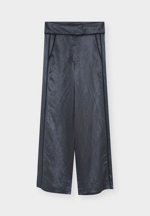 DAY Birger et Mikkelsen ELMS HIGH SHINE BLEND - Pantalones - ebony