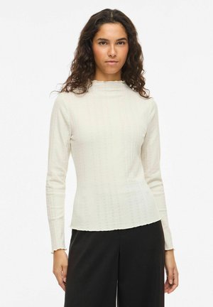 VIBRADIE STEHKRAGEN - T-shirt à manches longues - birch