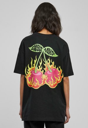 SWEET JUICY BOYFRIEND  - T-shirts med print - black
