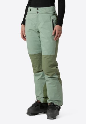 W LENADO PANT - Snowboardové kalhoty - slate moss bark mist