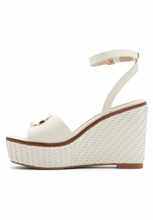 TWO-PIECE CARRABRIRIA - Keilsandalette - open white