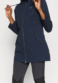 Jack Wolfskin Regnjacka - dark blue