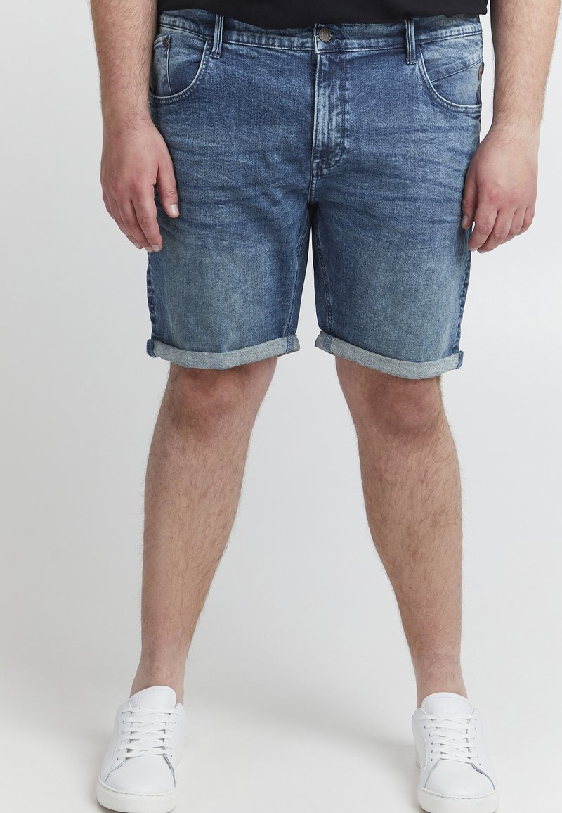 Herren Skinny Fit | Blend BT GRILITSCH Jeans Shorts denim middleblue/blue denim - QB47498 Herren Skinny Fit | Blend BT GRILITSCH Jeans Shorts denim middleblue/blue denim - QB47498
