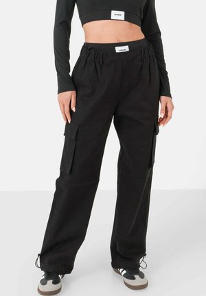 Pantalon cargo - black