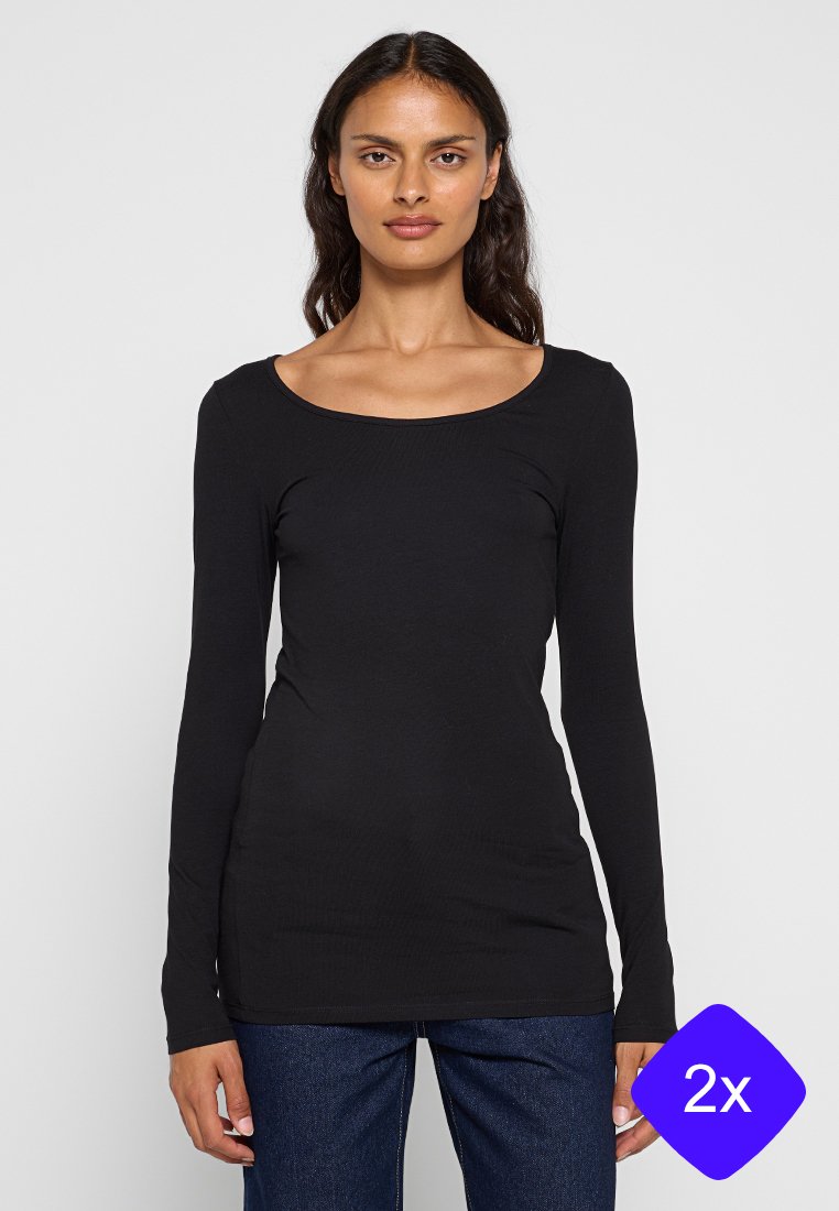 Vero Moda Longsleeve zwart Vero Moda Longsleeve zwart