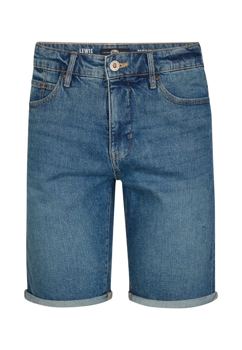 Petrol Industries Jeansshort blauw denim/bluedenim