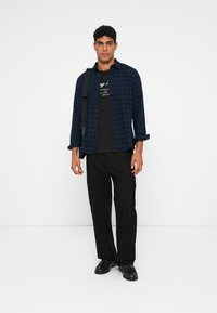 Tommy Hilfiger CHECK SHIRT - Pluus - night sky