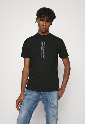 FUTURE SOUNDS TEE - Printtipaita - black