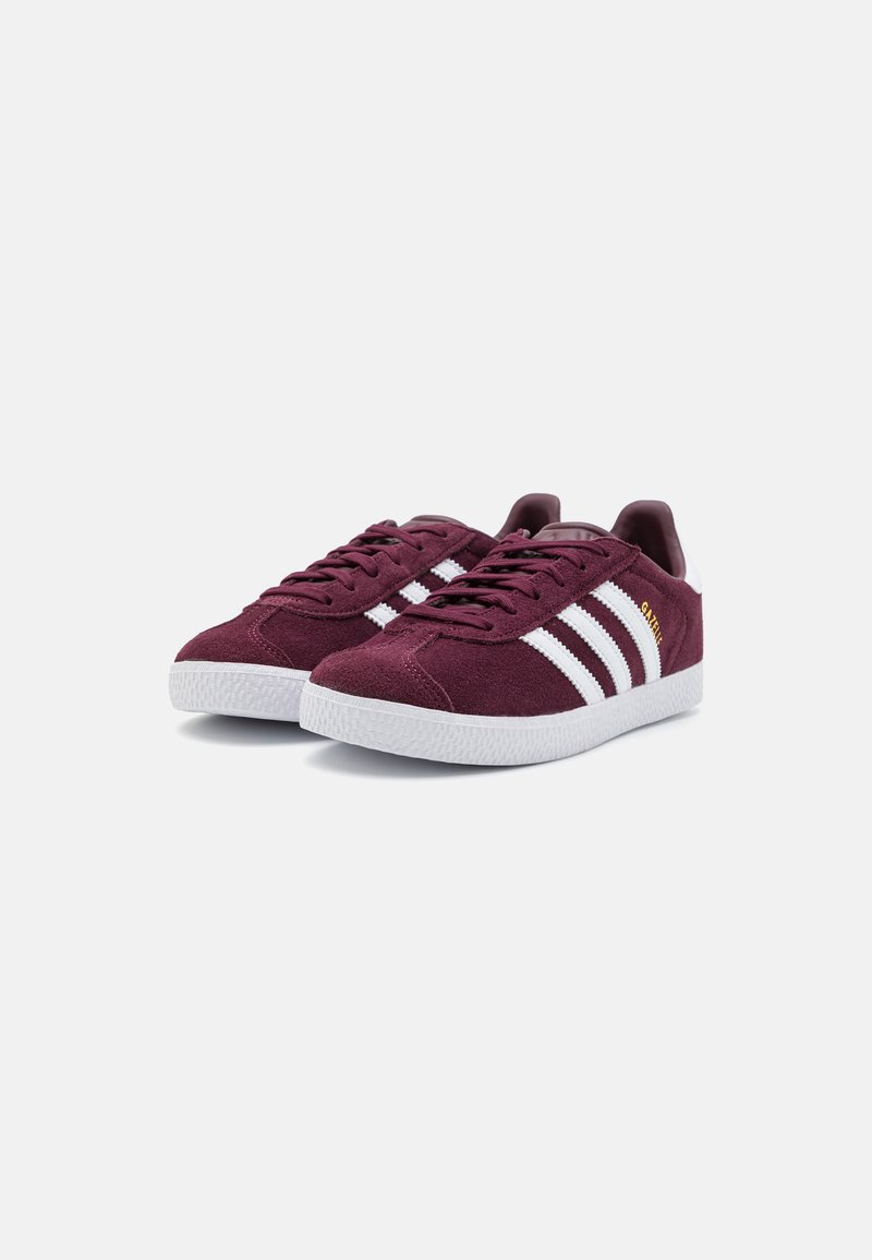 adidas Originals GAZELLE - Trainers - maroon/cloud white/dark brown - Zalando adidas Originals GAZELLE - Trainers - maroon/cloud white/dark brown - Zalando