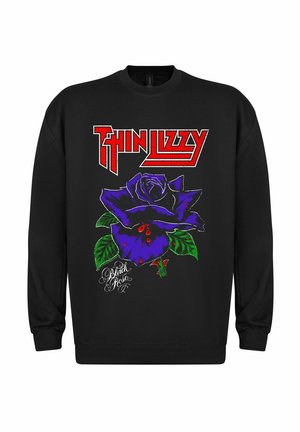 THIN LIZZY BLACK ROSE - Sweatshirt - black