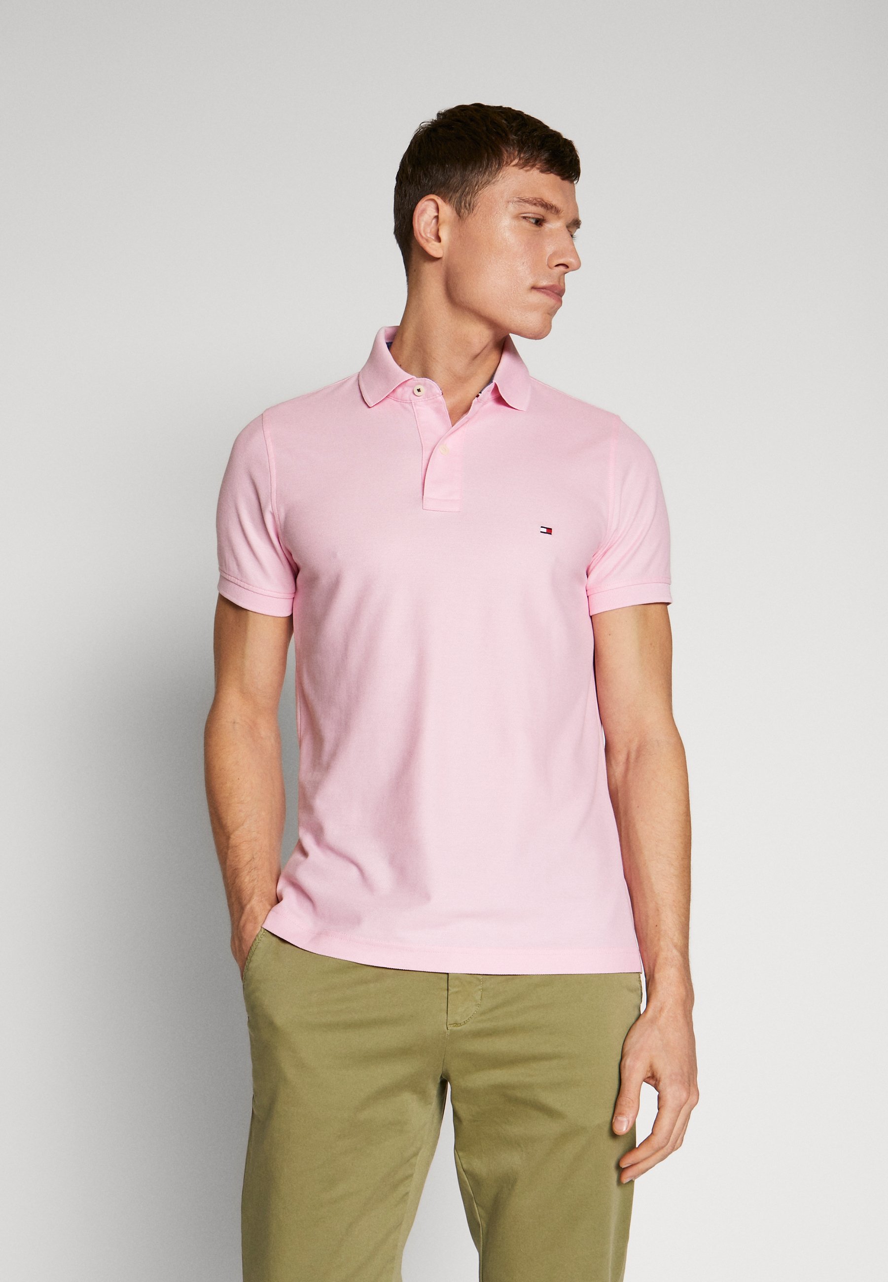 tommy hilfiger polo rosa