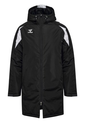 CORE BENCH - Parka - black white