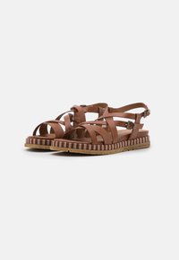 Marco Tozzi Sandals - cognac antic