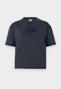 NEAT VARSITY - T-shirt basic - military denim