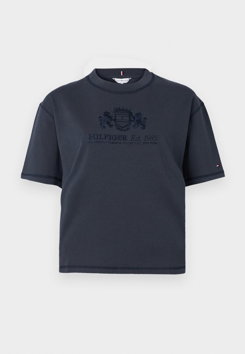 Tommy Hilfiger T-shirt basic donkerblauw Tommy Hilfiger T-shirt basic donkerblauw