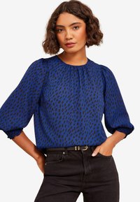 Unausgewählt, blue polka dot