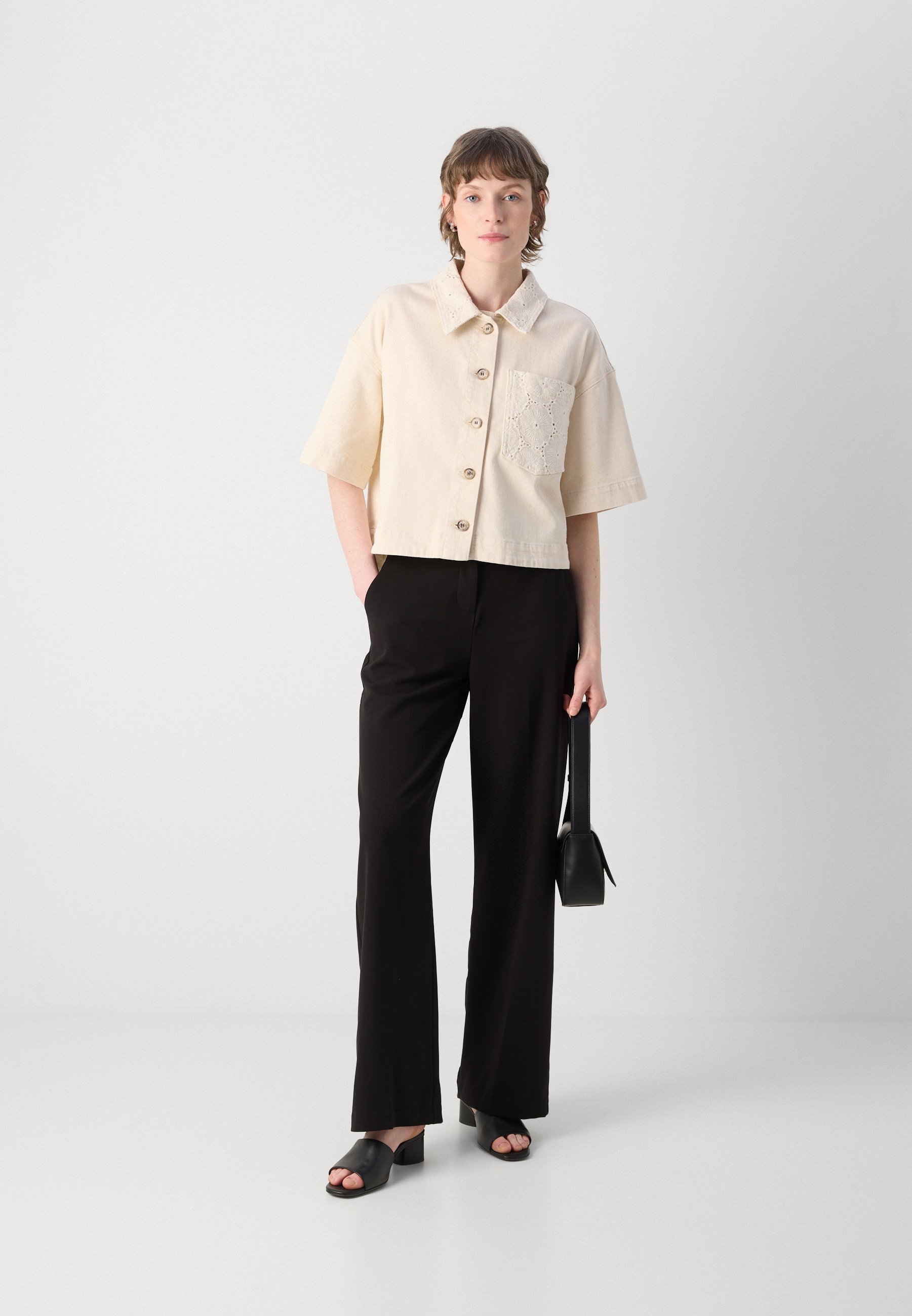 売れ筋商品|||モス モッシュ シャツ レディース トップス ALEXIS SHIRT - Button-down blouse - savannah tan Mos Mosh ALEXIS SHIRT - Button-down blouse - savannah tan