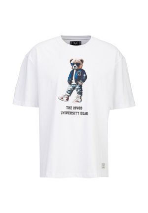 TAMARO BEAR - T-Shirt print - white