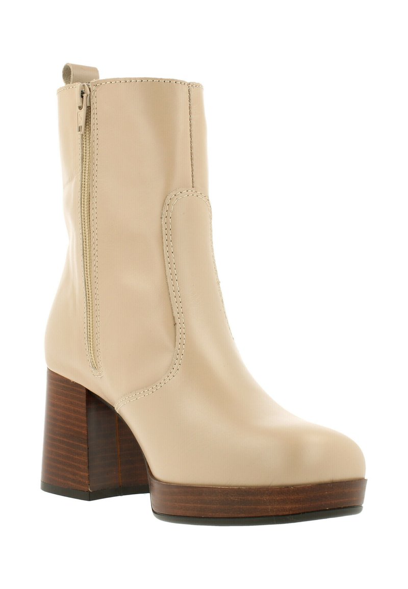 Damen Klassische Stiefel | Bullboxer Stiefel beige taupe/beige - GI28046 Damen Klassische Stiefel | Bullboxer Stiefel beige taupe/beige - GI28046