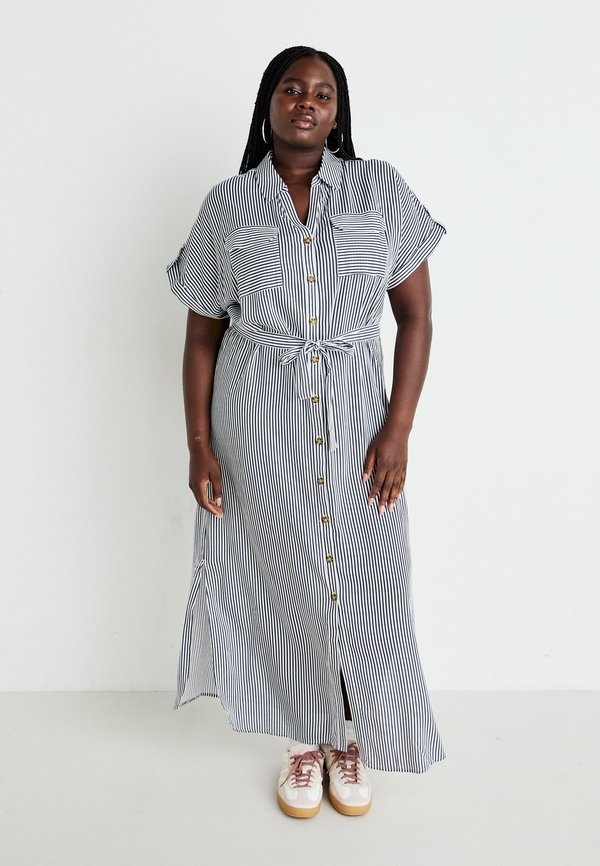 VMBUMPY ANKLE SHIRT DRESS  - Shirt dress