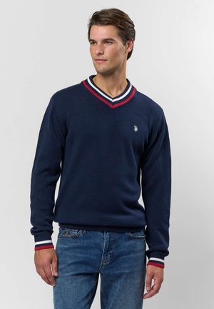 U.S. Polo Assn., EDMOND V NECK - Sweter