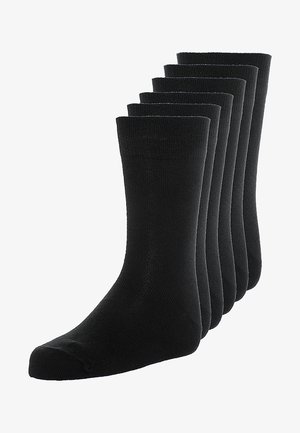 BASIC 6 PACK - Socks - black