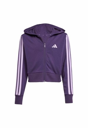 adidas Sportswear ESSENTIALS FULL - Sweat zippé - aurora plum   powder plum