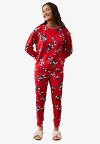 Next LONG SLEEVE SET - Pyžamová sada - red mistletoe