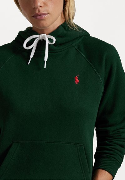 Polo Ralph Lauren SHRUNKEN FIT FLEECE HOODIE - Mikina s kapucňou - college green