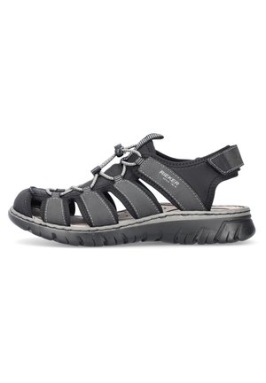 Riemensandalette - schwarz