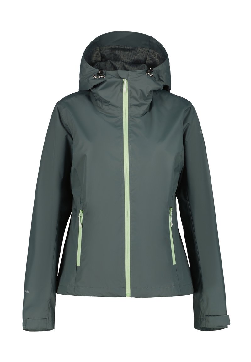 Icepeak Regnjakke / vandafvisende jakker - olive