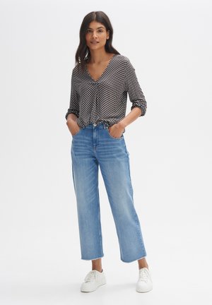 OPUS LANGARMSHIRT SANNAH MINIMAL - Blouse - coal blue