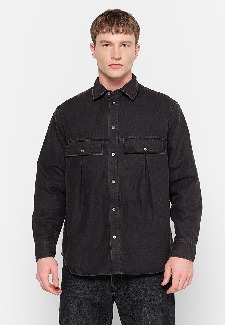 WOOD WOOD Overhemd zwart