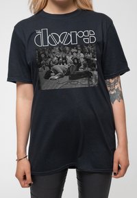 Paradiso Clothing THE DOORS JIM MORRISON COLLAPSED - Print T-shirt - black