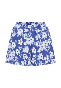 Unselected, blue chalk flowers