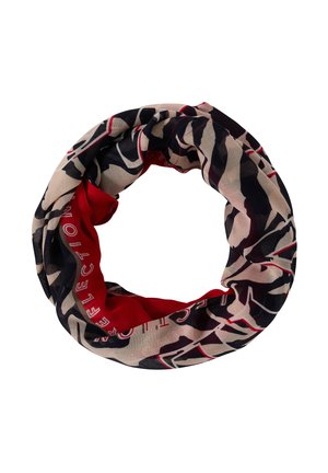 GEMUSTERTER LOOP - Écharpe tube - rot