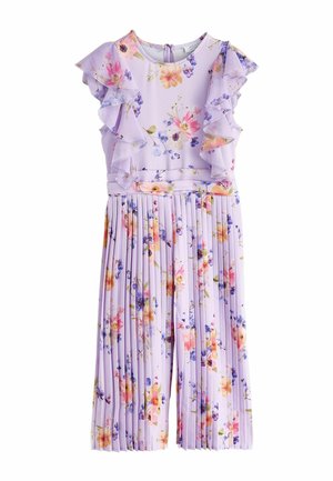 REGULAR FIT - SHORT SLEEVE RUFFLE  - Kezeslábas - lilac purple