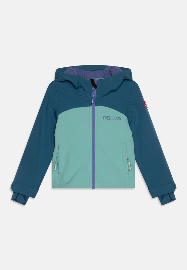 GIRLS KRISTIANSAND - Soft shell jacket - aqua haze