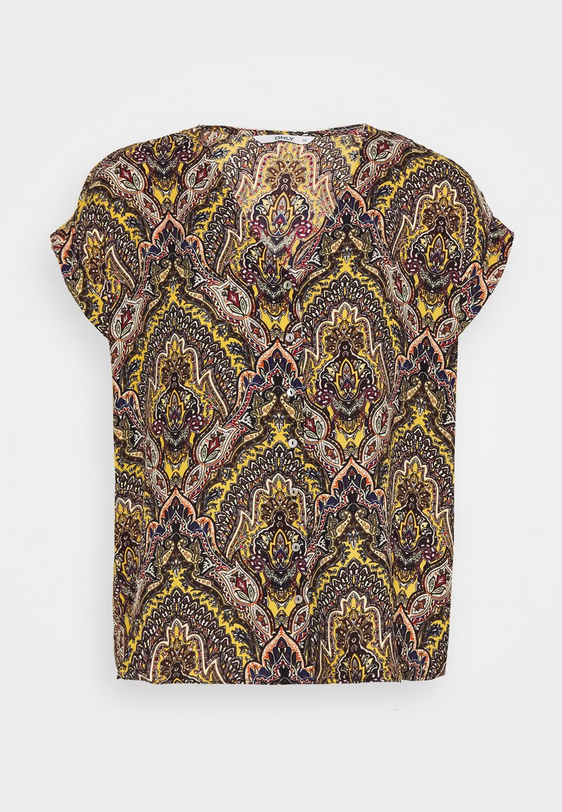 Only Blouse goudkleurig Only Blouse goudkleurig