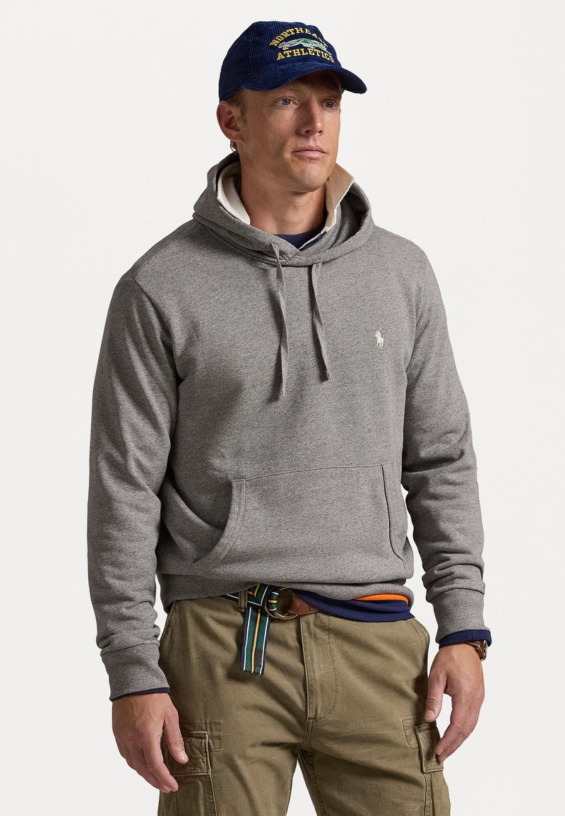 Polo Ralph Lauren LOOPBACK FLEECE HOODIE - Hoodie - dark vintage heather