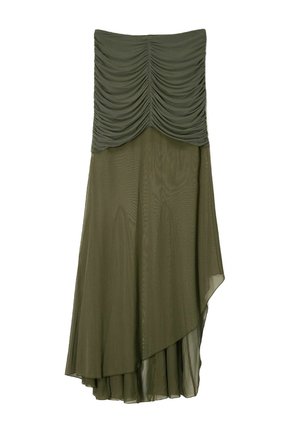Bershka Gonna lunga - khaki