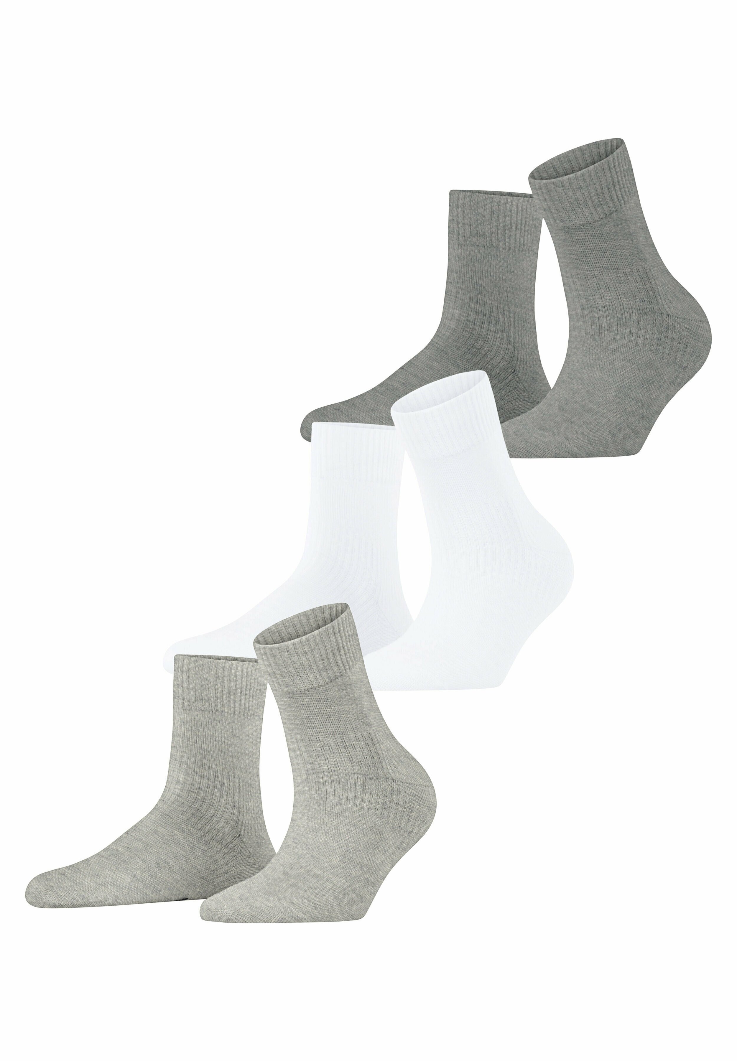 Lot De 4 Chaussettes Hommes ESPRIT - Coton Biologique - Taille Unique 40-46 - Confort Mollet