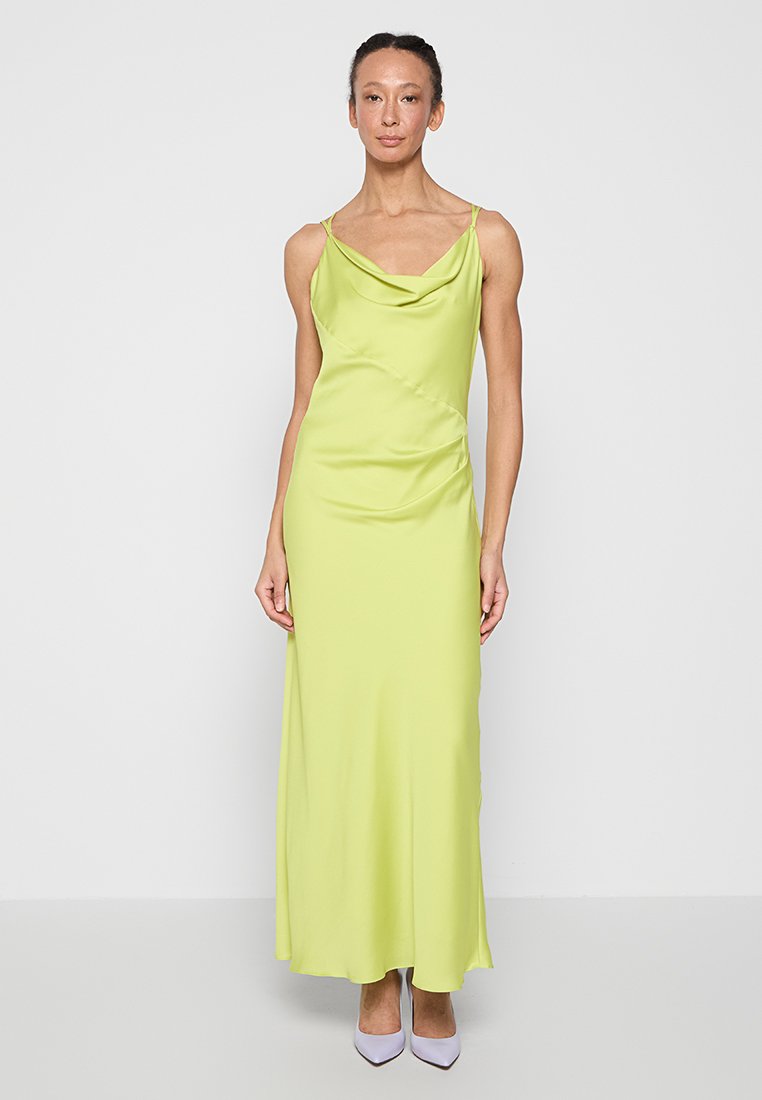 Swing Maxi-jurk geel