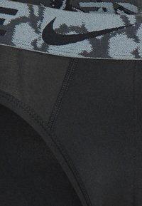 Nike Underwear HIP BRIEF 3 PACK - Cuecas - black/marina/grey/mystic hibiscus