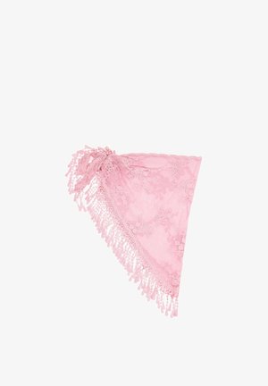 Bershka, EMBROIDERED - SCARF - Écharpe - light pink
