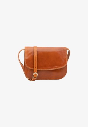 Chiara Ferretti, Schoudertas - cognac