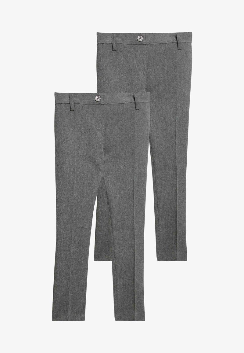 Marks & Spencer 2PACK LEG SCHOOL - Kalhoty - grey