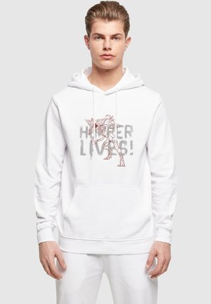 STRANGER THINGS - HOPPERS LIVE  - Hoodie - white